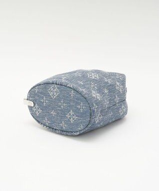 russet デニムジャガード3WAY巾着バッグ(CE-1688) Indigo