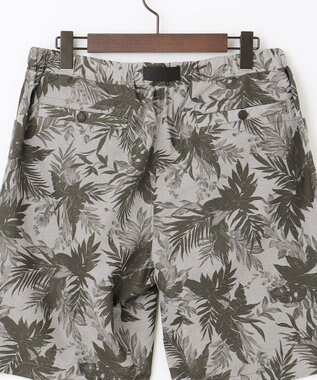 JOSEPH ABBOUD MOUNTAIN 【UNISEX】軽量/ECO撥水 3Dエンボスリーフショーツ ライトグレー系6