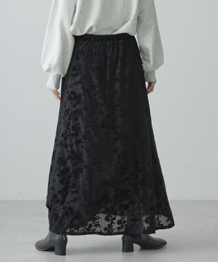 AMERICAN HOLIC オパールナローラインスカート Black