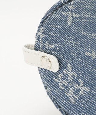 russet デニムジャガード3WAY巾着バッグ(CE-1688) Indigo