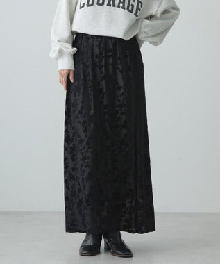 AMERICAN HOLIC オパールナローラインスカート Black