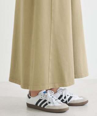 Green Parks ・ＳＵＧＡＲ　ＳＰＯＯＮ　ピグメントスウェットスカート Beige