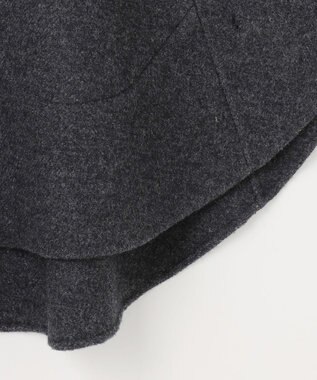 自由区 リバー ポンチョ チャコール