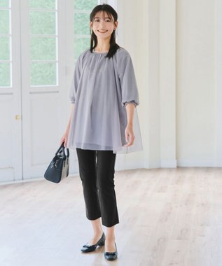 Tiaclasse 【新色追加・シーズンレス・日本製】エアシルキーパンツ ブラック