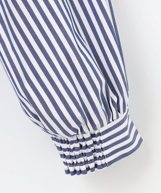 組曲 【洗える】Co/Nyブロード ワンピース ネイビー系1