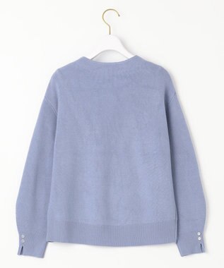 ANY SIS 【洗える】彩色兼美 ニット ライトブルー
