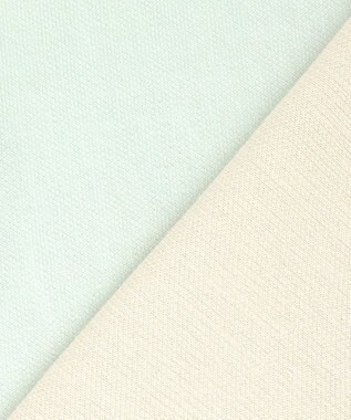 23区 【先行予約】バイカラーダブルフェイス ニット アイスグリーン×クリーム