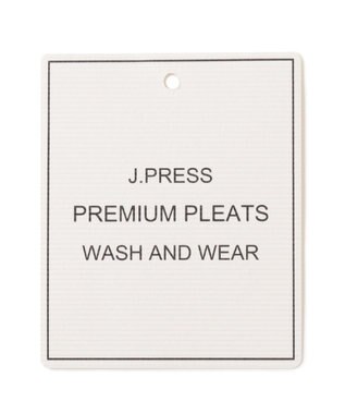 J.PRESS MEN 【PREMIUM PLEATS / 形態安定】ピンオックス ドレスシャツ / ワイド ホワイト系