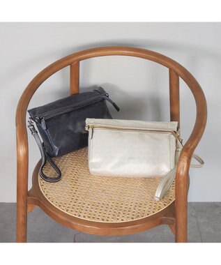 PELLE BORSA 2WAYショルダー Alive アライブ 4434 シャンパンゴールド