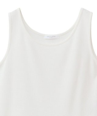 Green Parks 裾フリルタンクトップ Stripe