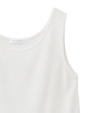 Green Parks 裾フリルタンクトップ Stripe