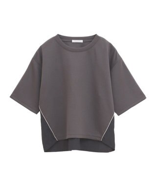 Green Parks ナイロンドッキングポンチラインプルオーバー Charcoal Gray