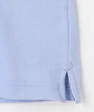 J.PRESS KIDS 【140-170cm】ダブルライン カラー 半袖ポロシャツ ライトブルー