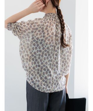 Te chichi パターンアソートシャーリングブラウス