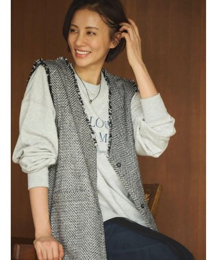 Green Parks アソートロゴ裏毛プルオーバー Light Gray Mixture