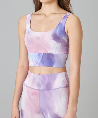 Chacott Chacott BALANCE インクアートプリントブラトップ ピンクＰＴ