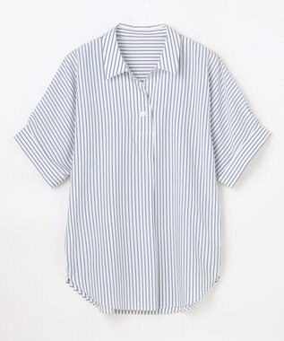 ANY 楽映えブラウス ブルーストライプ