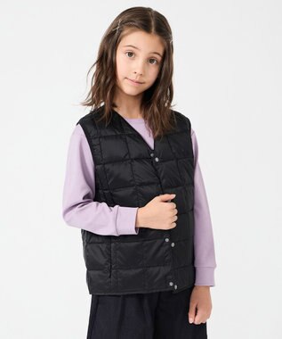 UNFILO 【120-150cm】TAION Vネック ダウンベスト(UNISEX)