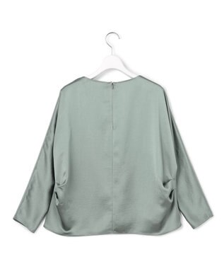 23区 S 【APPLAUDIR】ヴィンテージサテン セットアップ モスグリーン系