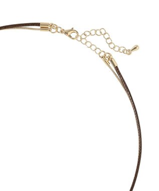 YECCA VECCA コードチェーンワントップネックレス Gold