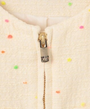 GRACE CONTINENTAL ネオンドットジャガードワンピース キナリ