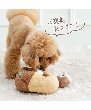 PET PARADISE ディズニー チップとデール どんぐり ボール トイ ブラウン