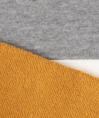 J.PRESS KIDS 【110-130cm】COMBI トリコロール トレーナー グレー×イエロー系