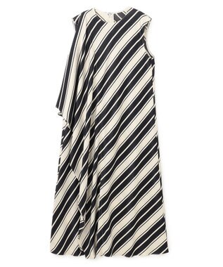 BEIGE， 【洗える】GUILLABERT / ノースリーブドレス Ecru×Black