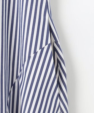 組曲 【洗える】Co/Nyブロード ワンピース ネイビー系1