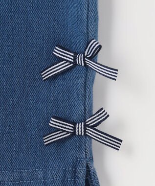 ANY KIDS 【洗濯機可能】ときめきストレッチ カットソーパンツ インディゴ