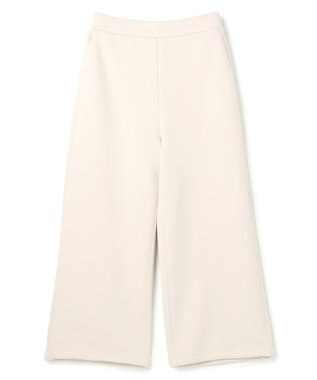 UNFILO L 【野呂佳代さん着用】BEAUTY FORM JERSEY イージーパンツ グレージュ