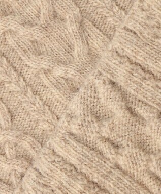 BEIGE， PROTAGONISTA / ケーブルニット Beige