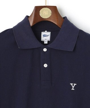 J.PRESS MEN 【Pennant Label】Garment Dyed Polo Shirt / Yale ネイビー系
