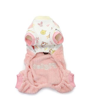 PET PARADISE  ディズニー くまのプーさん ピグレット ロンパース小型犬 ピンク