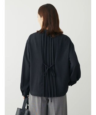 Green Parks ・ＥＬＥＮＣＡＲＥ　ＤＵＥ　バックプリーツブラウス Black