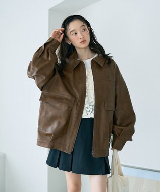 earth music&ecology キラキラフラワー刺繍ビスチェ Ivory