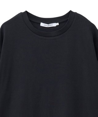 AMERICAN HOLIC 【接触冷感】スムースルーズクルーネックＴシャツ Black