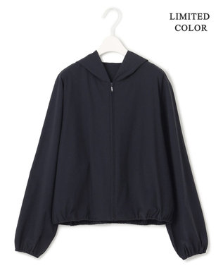 ICB 【接触冷感・UVカット・速乾・洗える】マットスキューバ パーカー ネイビー系［WEB限定］