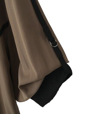 YECCA VECCA ストリングデザインシャツ Khaki