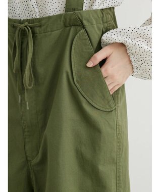Green Parks ・ＥＬＥＮＣＡＲＥ　ＤＵＥ　サスペンダーアーミーパンツ Khaki