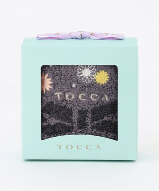 TOCCA 【リボンギフトパッケージ付き】PREGO TOWELCHIEF タオルハンカチ ブラック系