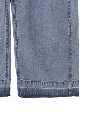 YECCA VECCA 綿麻デニムサロペット Light Indigo