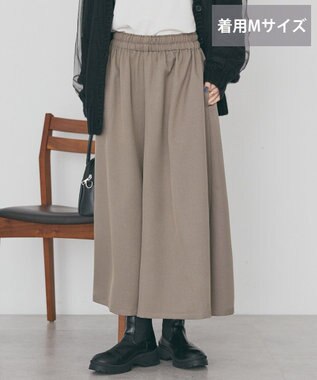 AMERICAN HOLIC 【選べる丈】ギャザーウールライクスカーチョ