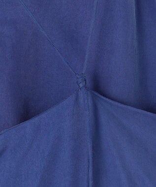 23区 【SLOW/一部店舗限定】キュプラフィブリルクロス キャミ ワンピース ブルー系