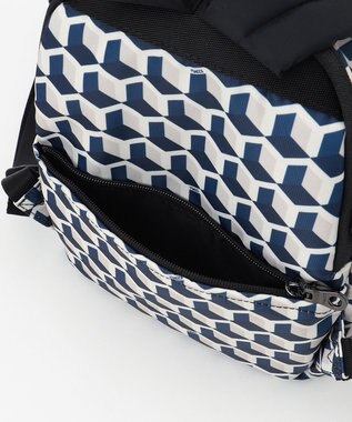 Y'SACCS キュービックモノグラム　ミニリュックサック ネイビー