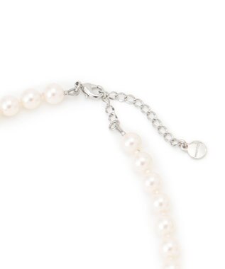 23区 コインモチーフ パール チェーン ネックレス シルバー系