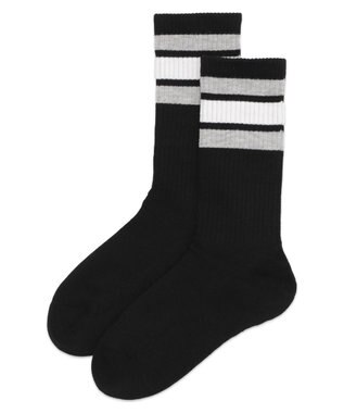 WEGO ラインソックス（R）　 ブラック