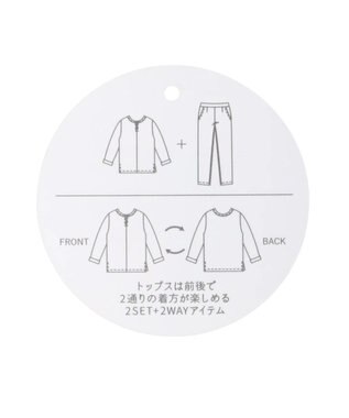 Green Parks イージーケア　キレイ見えセットアップ Black