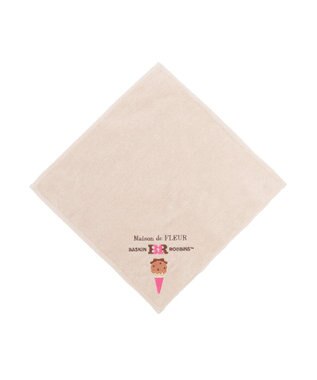 Maison de FLEUR サーティワン　タオルハンカチ Brown