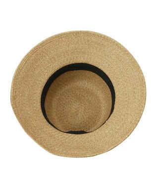 MOONBAT FURLA(フルラ) ペーパーブレードリボン巻きダウンハット サイズ調整可 オフホワイト